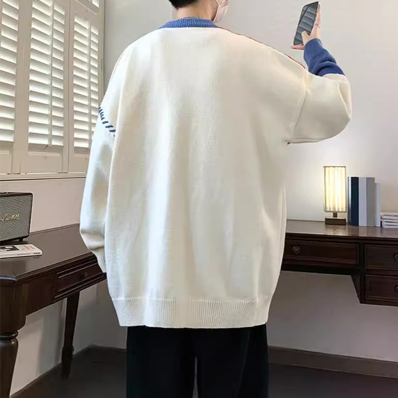 Colorblock Men's Pullover