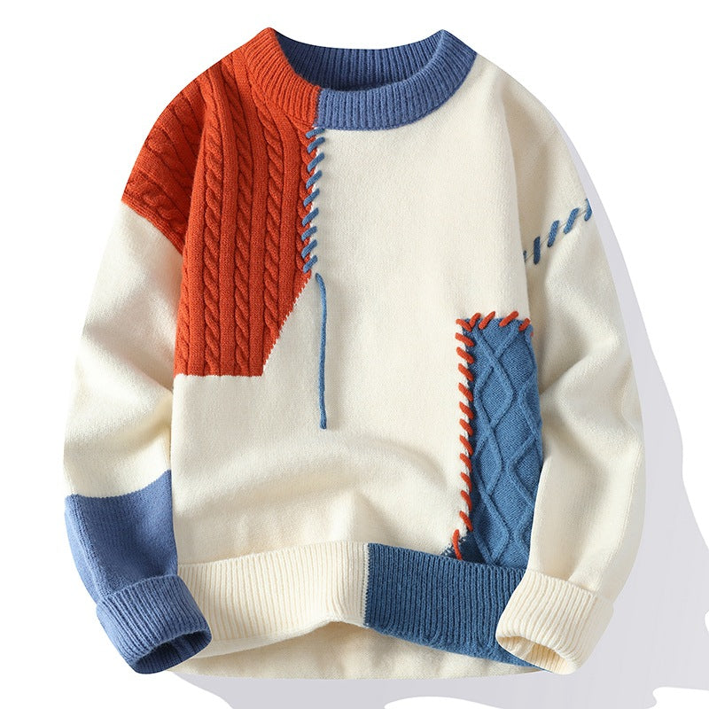 Colorblock Men's Pullover