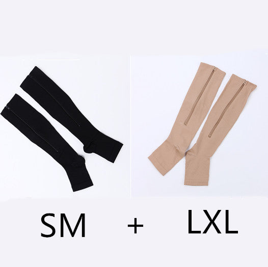 Compression Socks Zipper