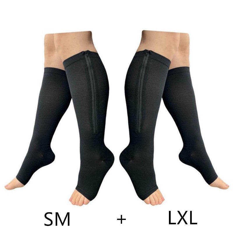 Compression Socks Zipper