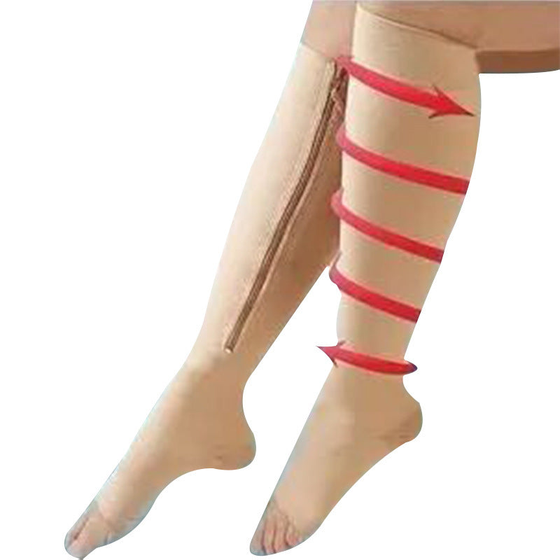 Compression Socks Zipper