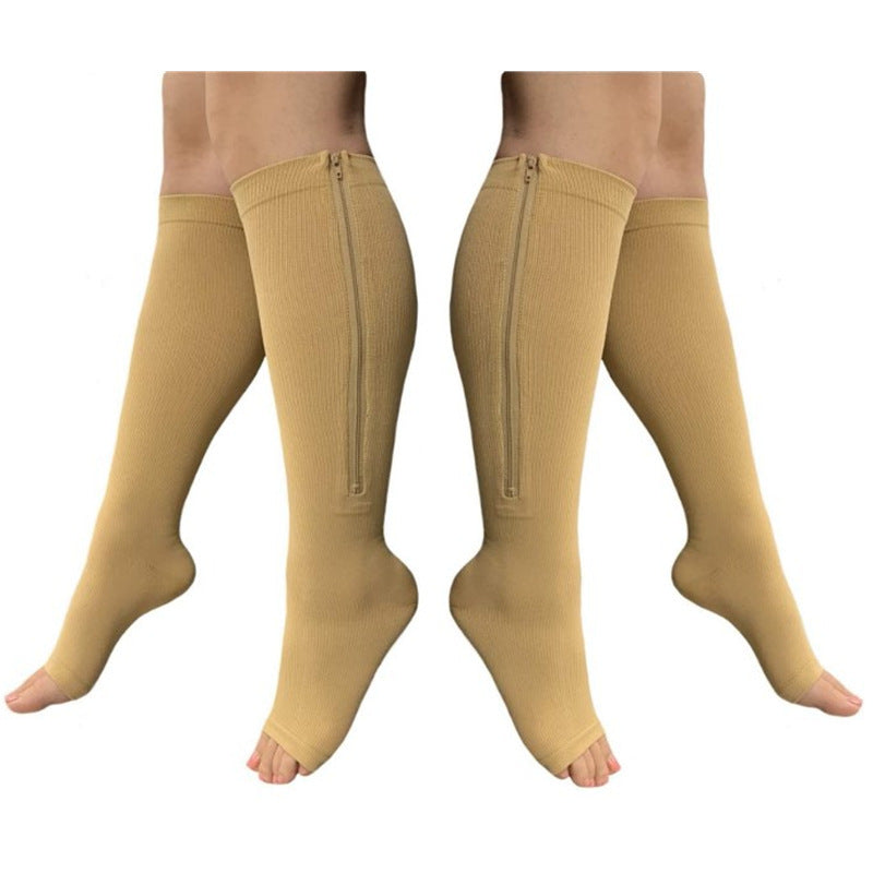 Compression Socks Zipper