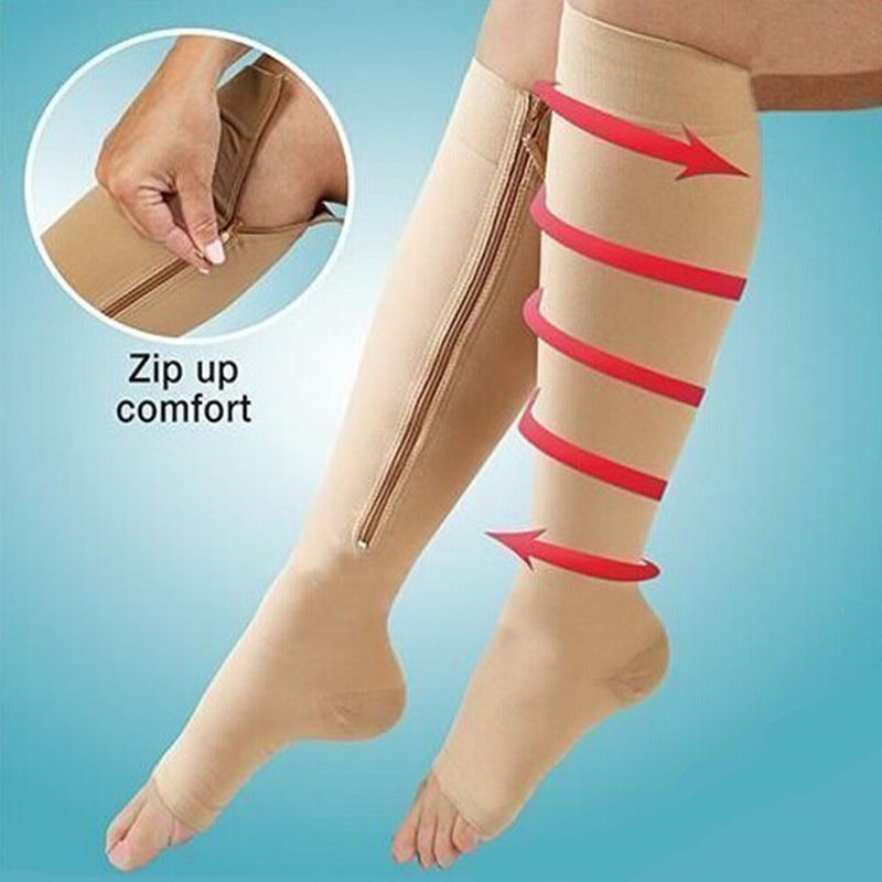 Compression Socks Zipper