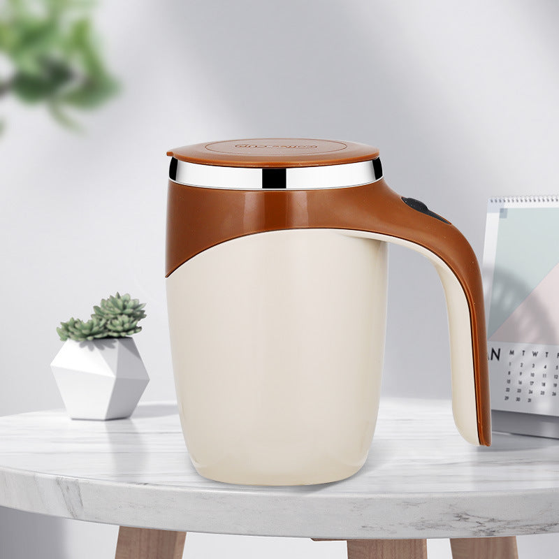 Automatic Self-Stirring Coffee Cup