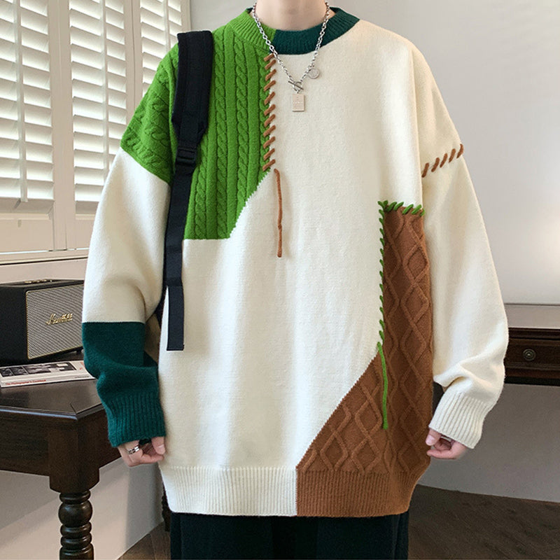 Colorblock Men's Pullover