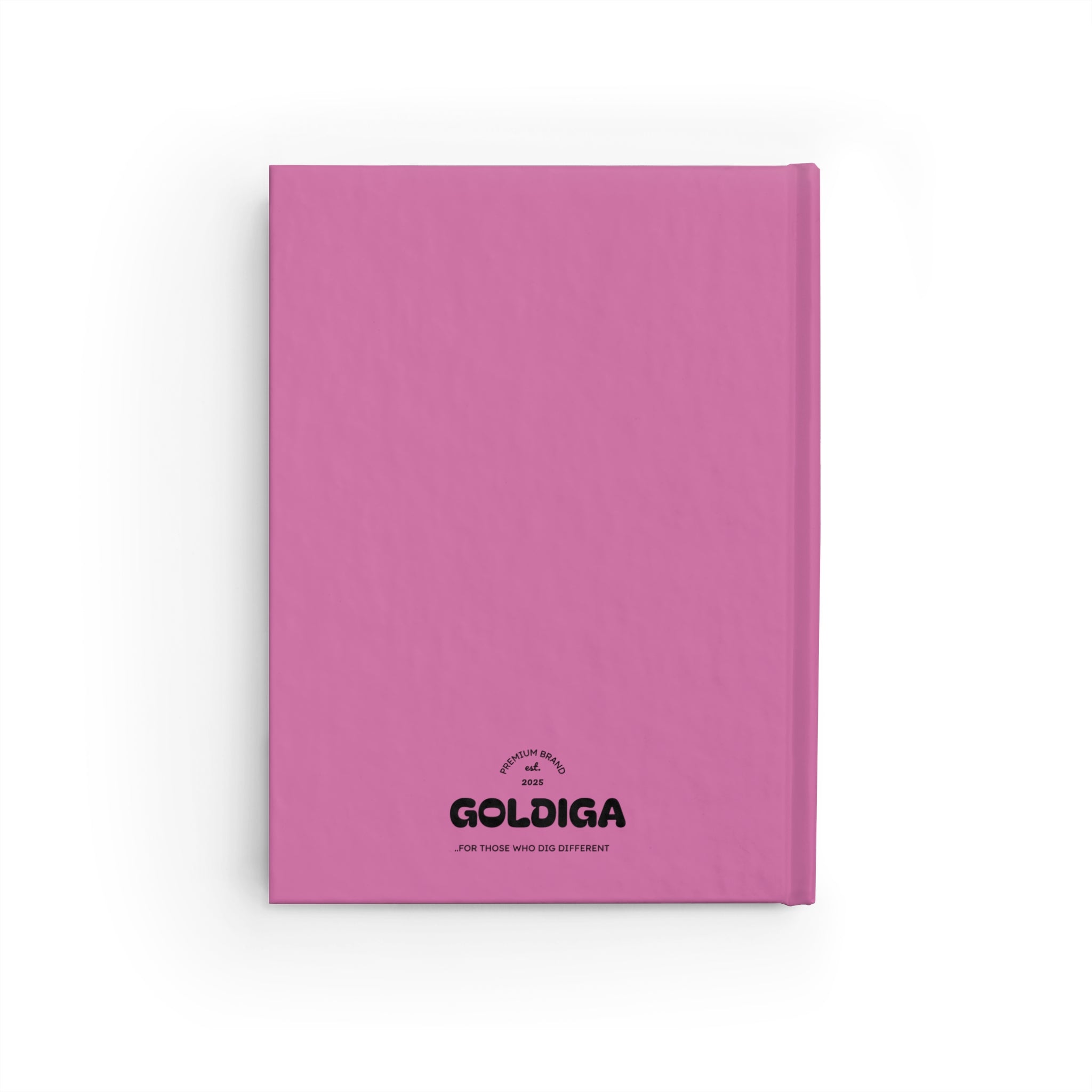 'Clock It' Cash & Bling Pink Hardcover Journal