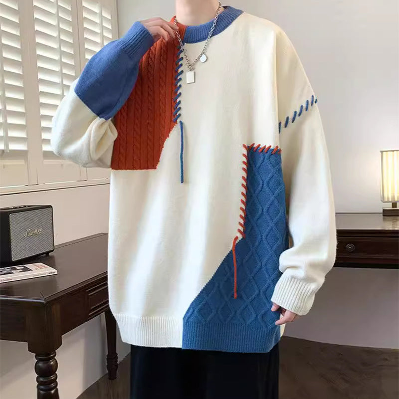 Colorblock Men's Pullover