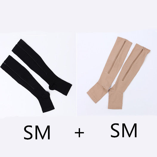Compression Socks Zipper