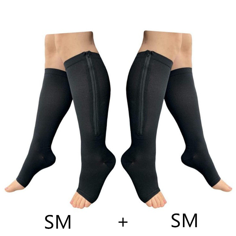 Compression Socks Zipper