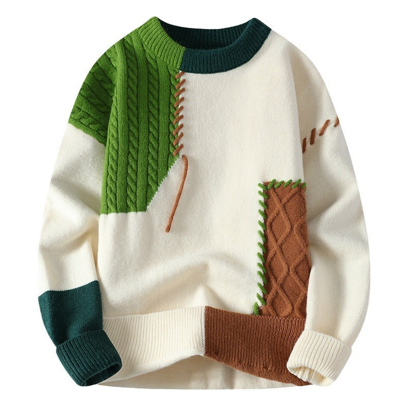 Colorblock Men's Pullover